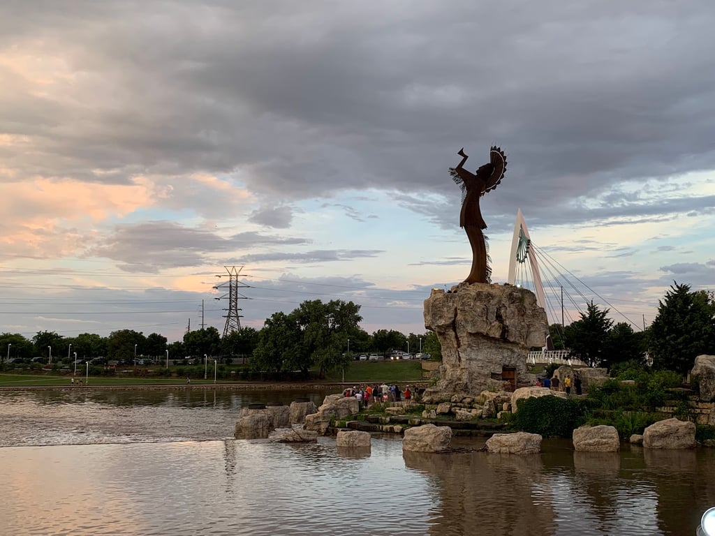 Arkansas River at Keeper Plaza