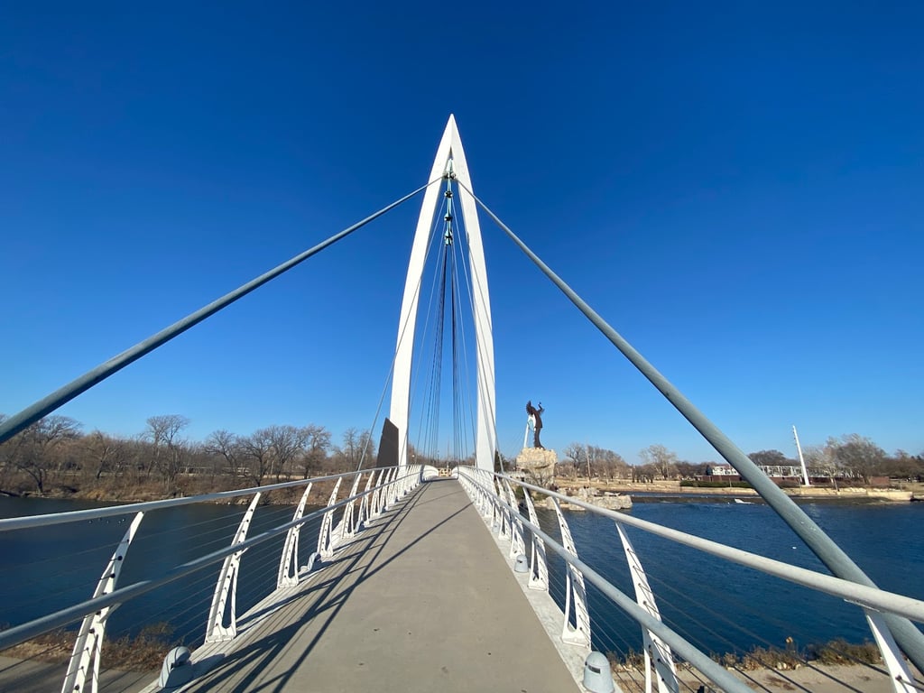 Arkansas River at Keeper Plaza