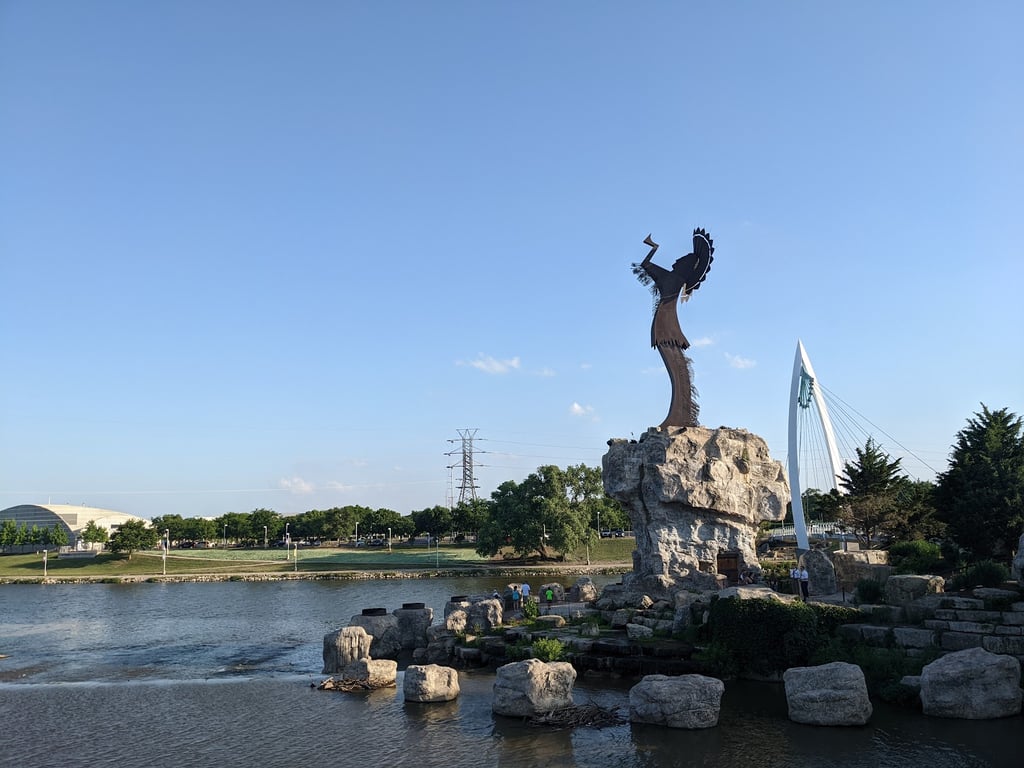 Arkansas River at Keeper Plaza