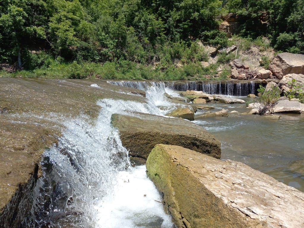 Pillsbury Crossing Waterfall