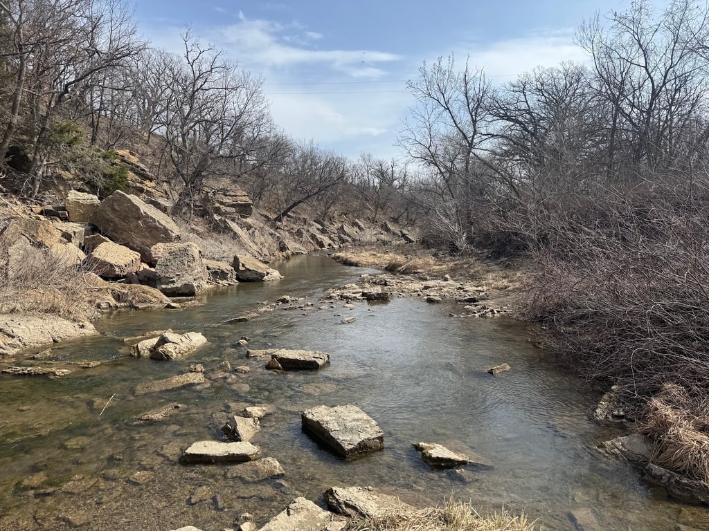 Pillsbury Crossing Waterfall