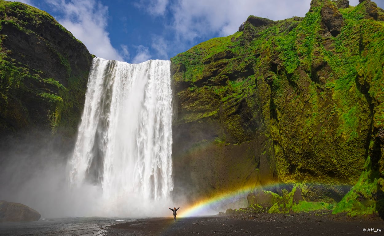 Skógafoss Waterfall