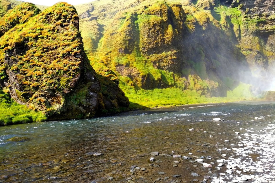 Skógafoss Waterfall