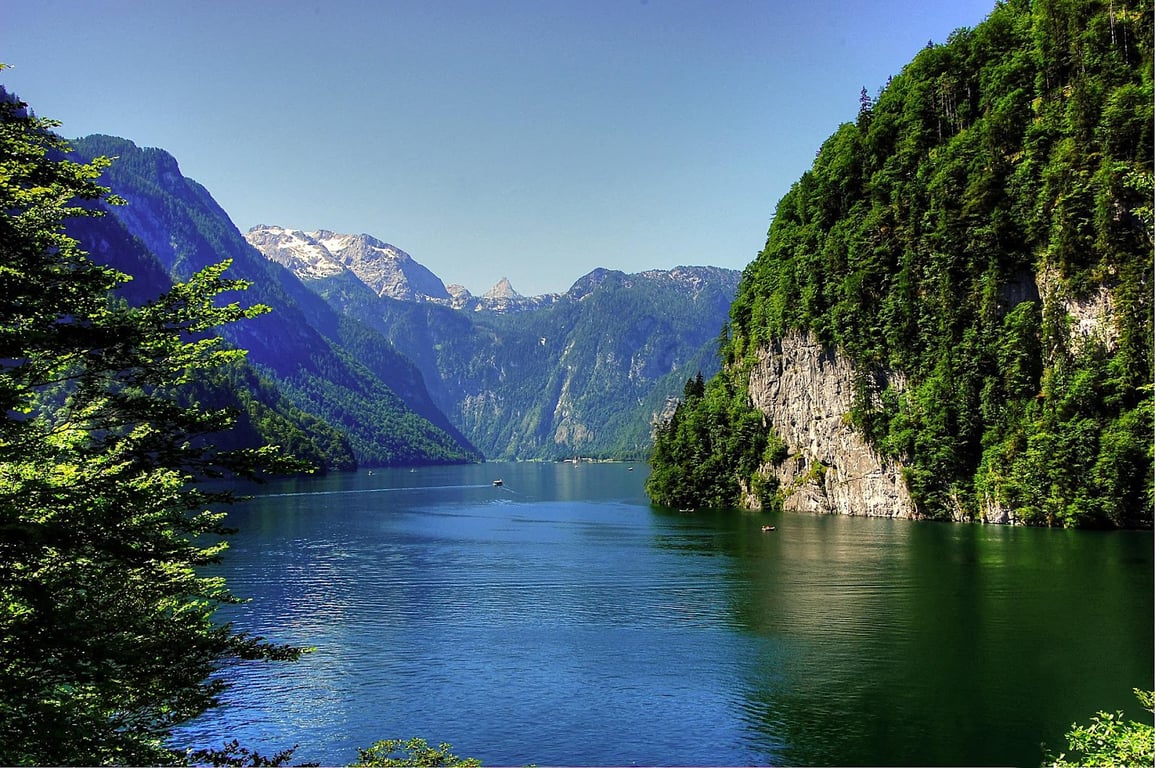 Lake Königssee & St Bartholomä