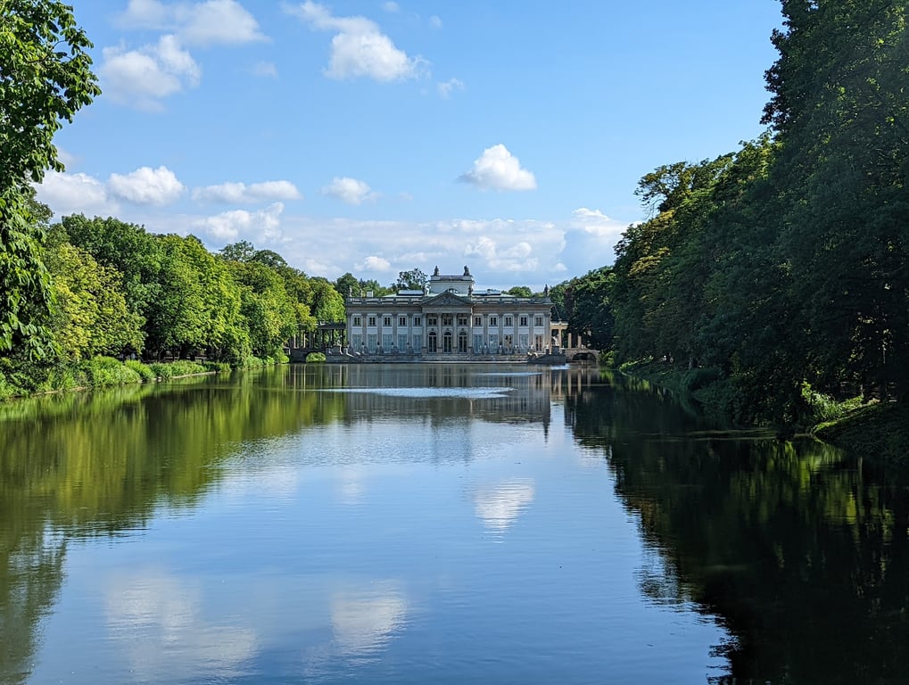 Łazienki Park & Palace on the Isle