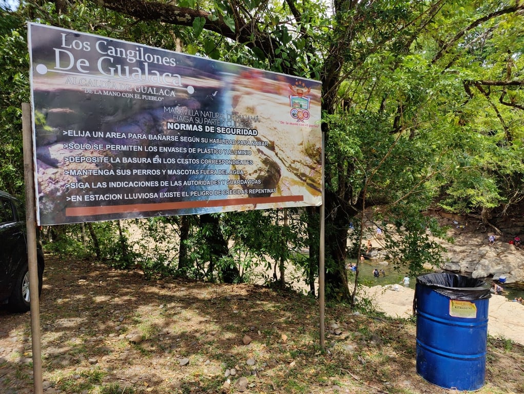 Los Cangilones de Gualaca