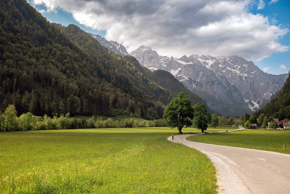 Logar Valley Alpine Scenery
