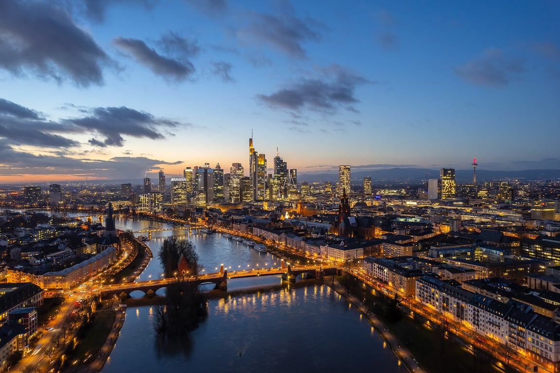 Main River Skyline View