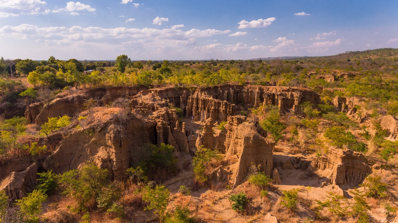 Malape Sandstone Pillars