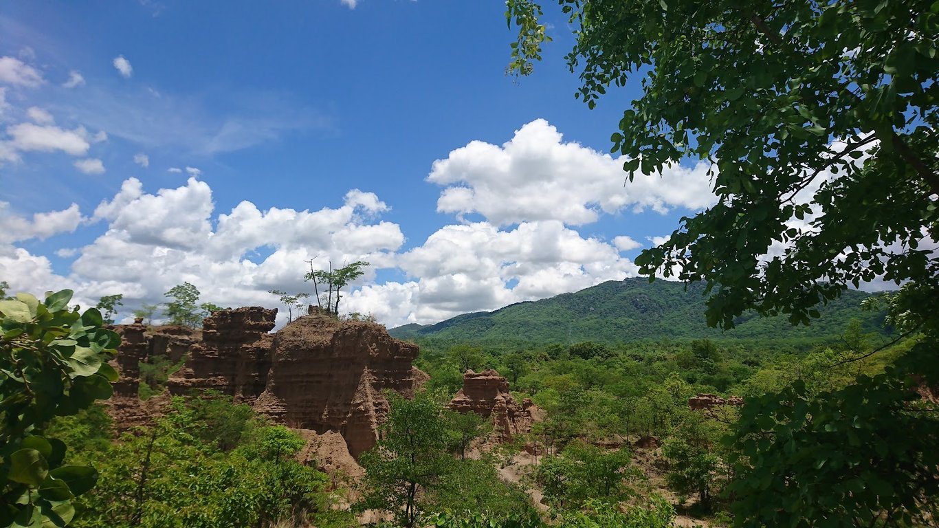 Malape Sandstone Pillars