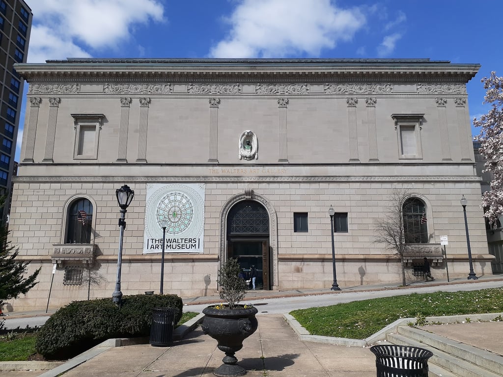 Walters Art Museum Plaza