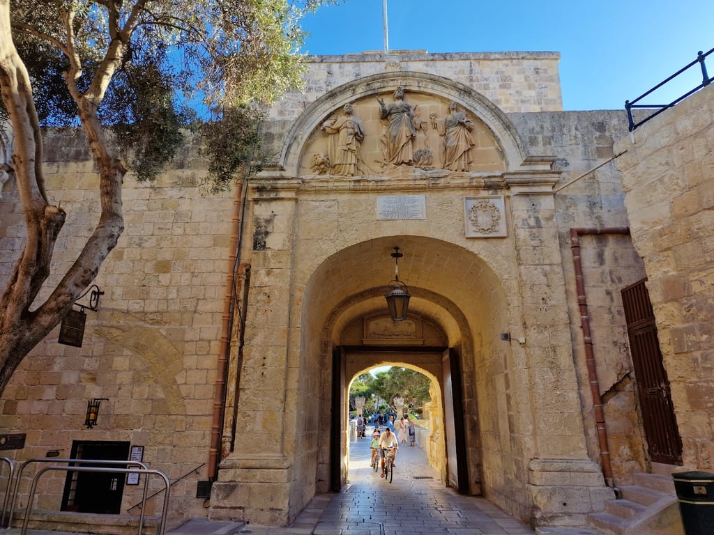 Mdina Gate and bastions