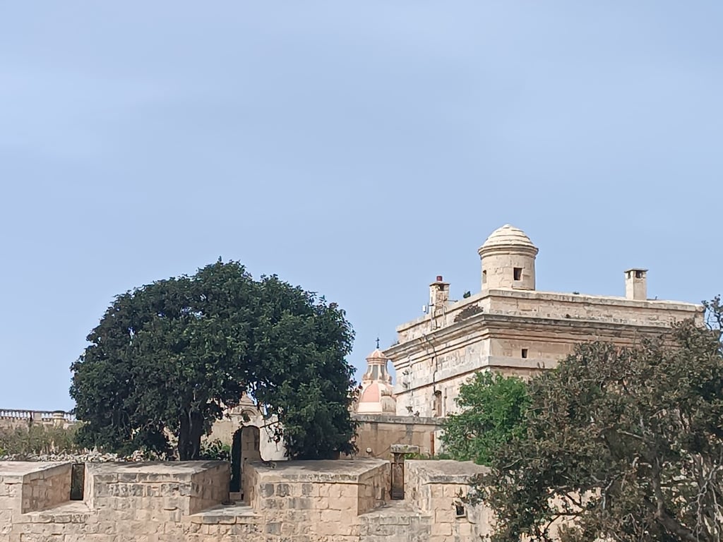 Mdina Gate and bastions