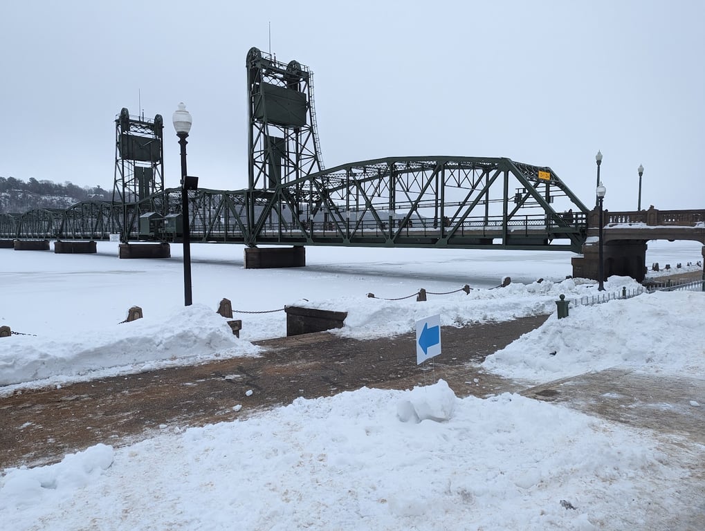 Stillwater Lift Bridge & St. Croix River