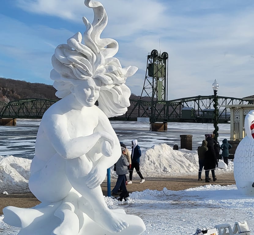 Stillwater Lift Bridge & St. Croix River