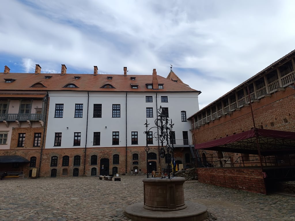 Mir Castle Island Bridge