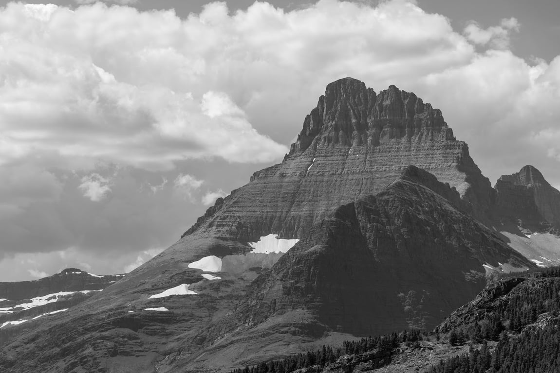 Many Glacier Hotel View