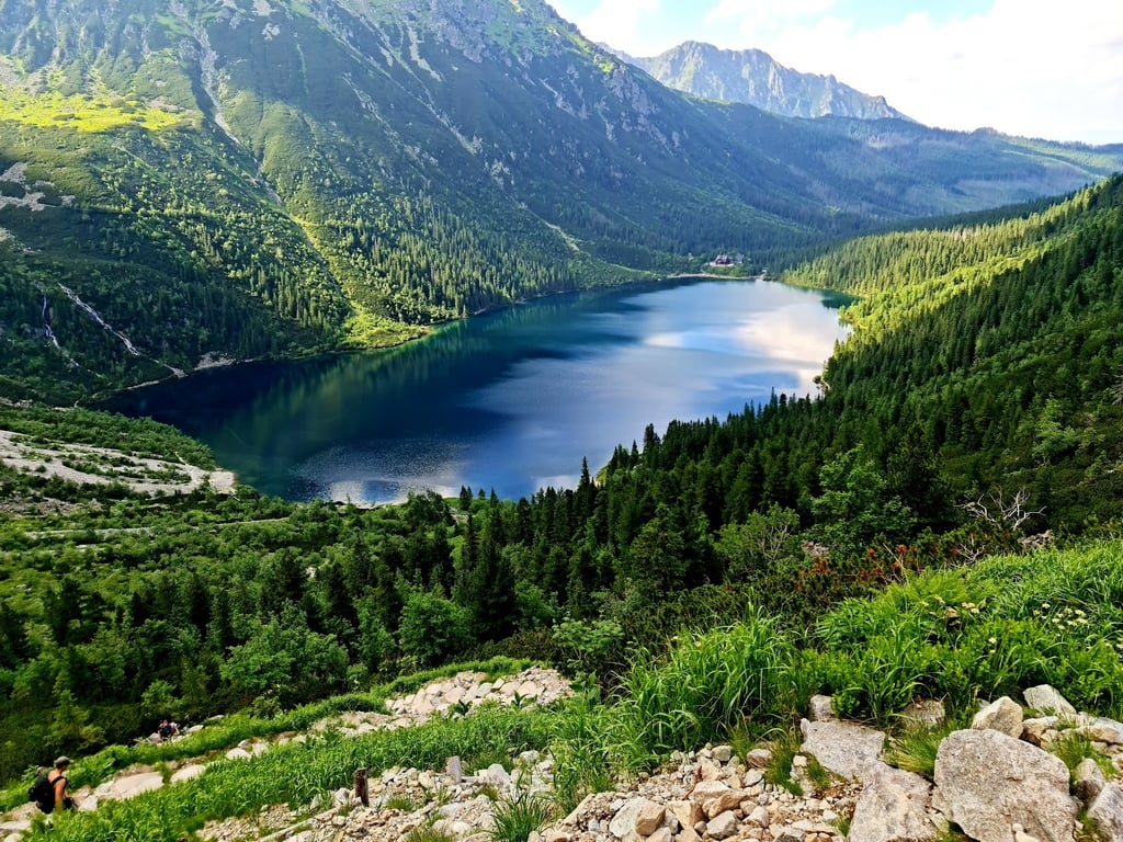 Morskie Oko Alpine Lake