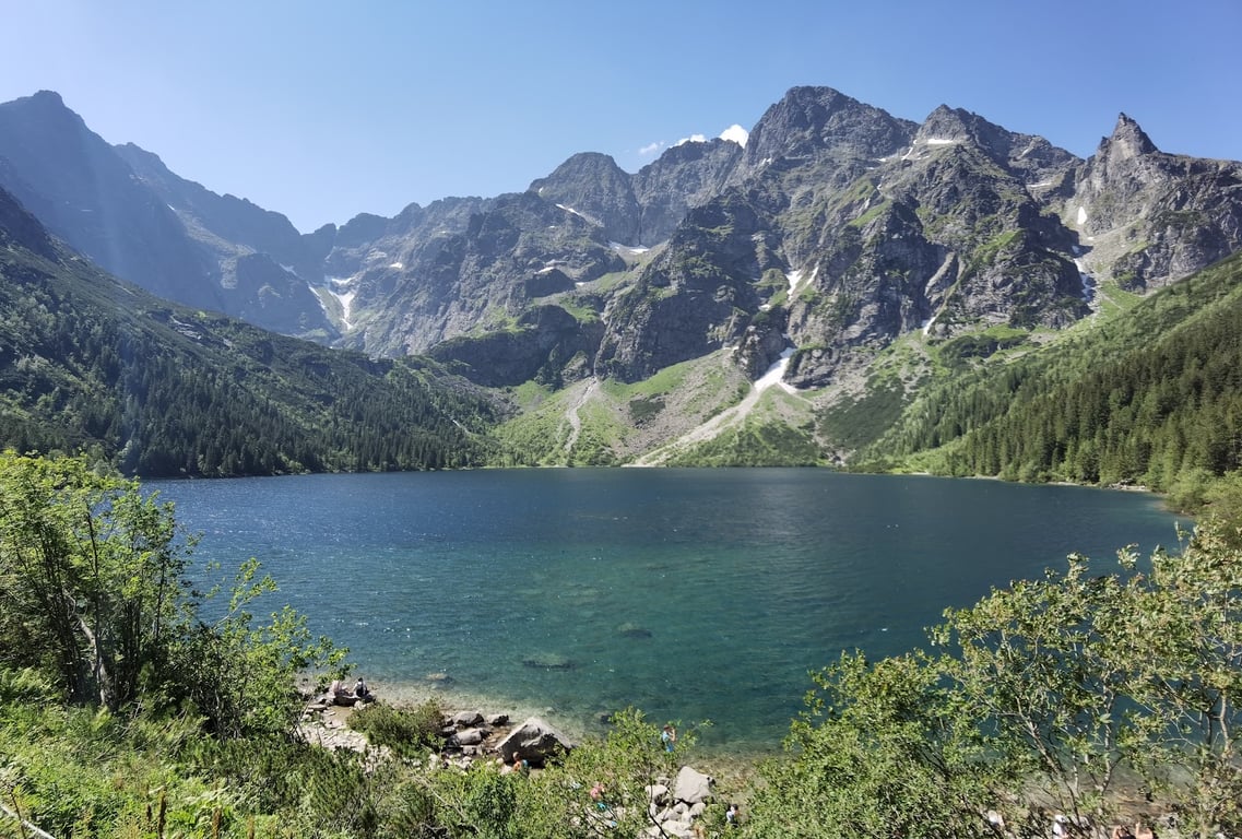 Morskie Oko Alpine Lake