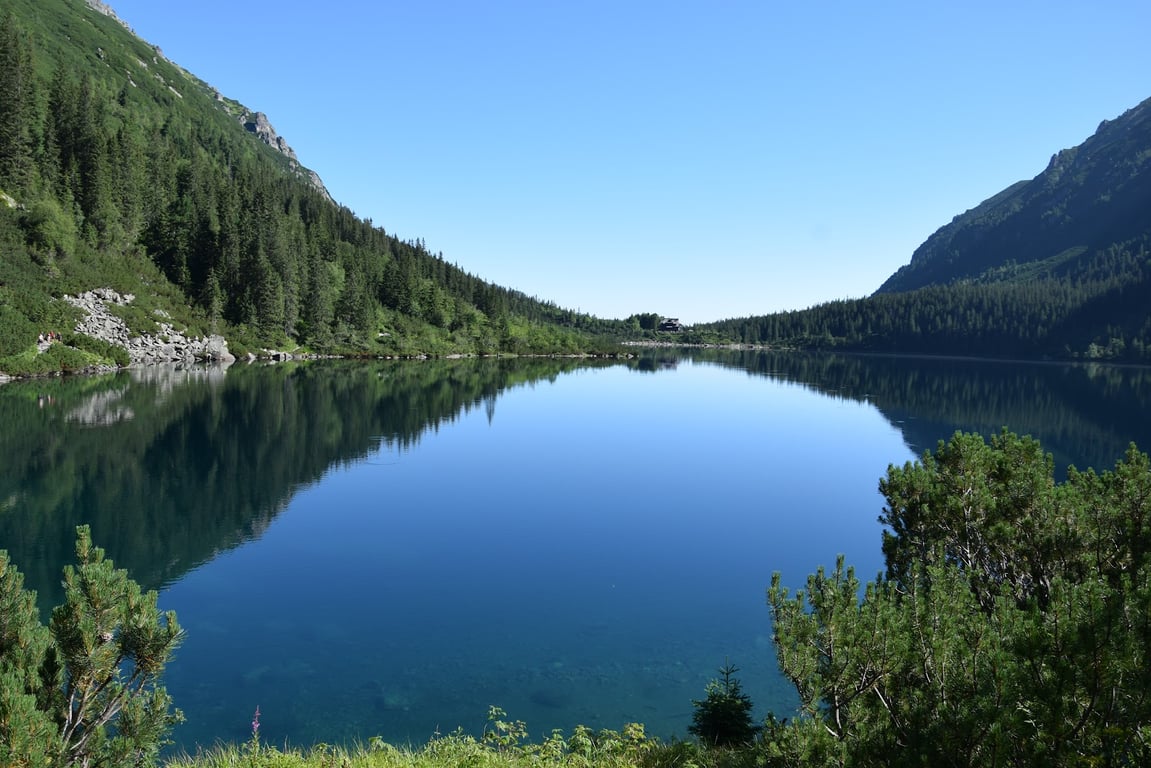 Morskie Oko Alpine Lake