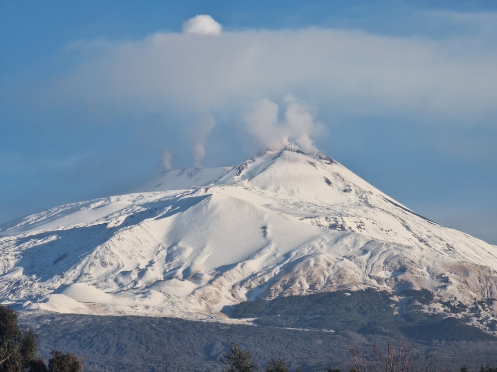 Mount Etna Volcano
