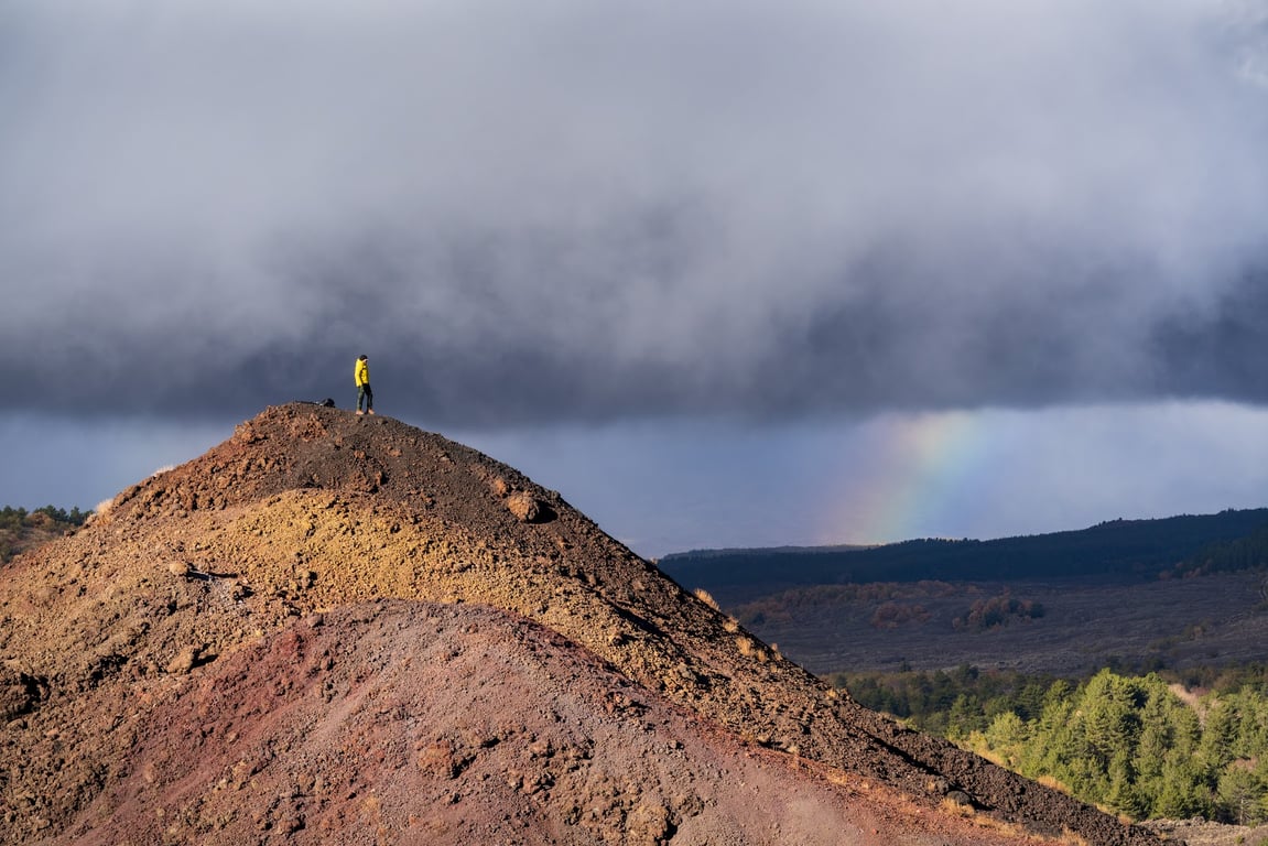 Mount Etna Volcano