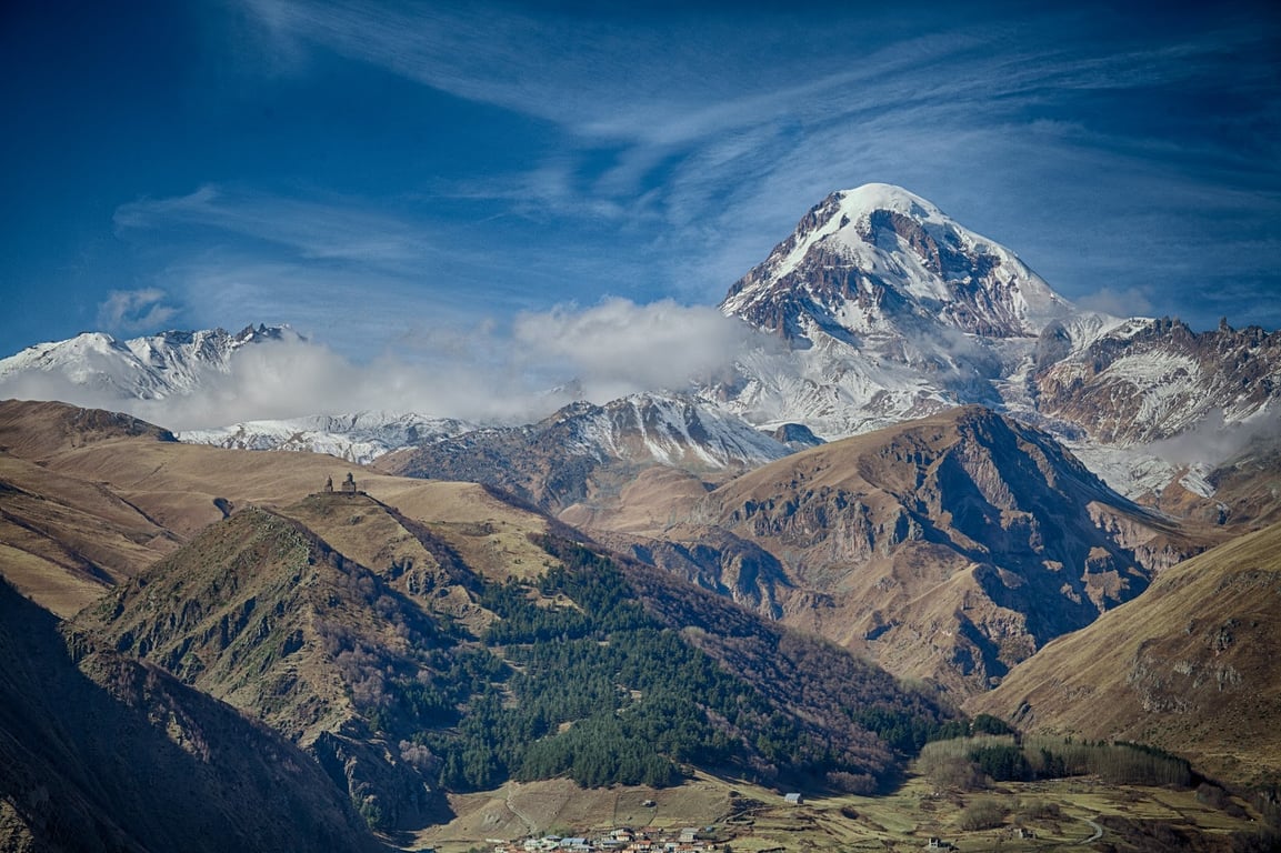 Mount Kazbek Viewpoints