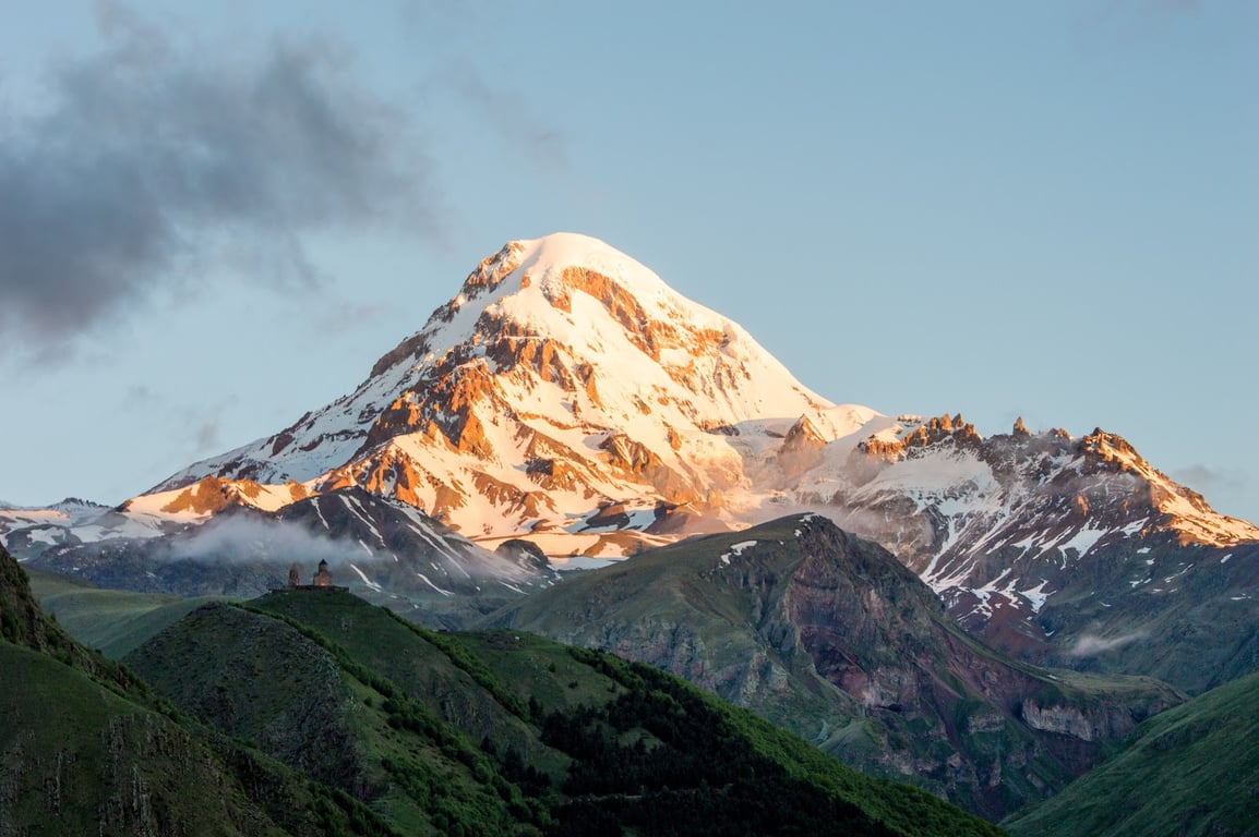 Mount Kazbek Viewpoints