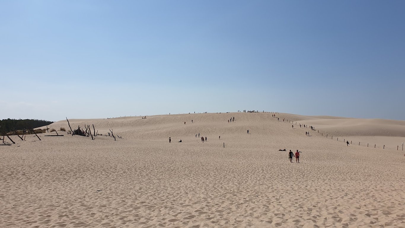 Moving Sand Dunes