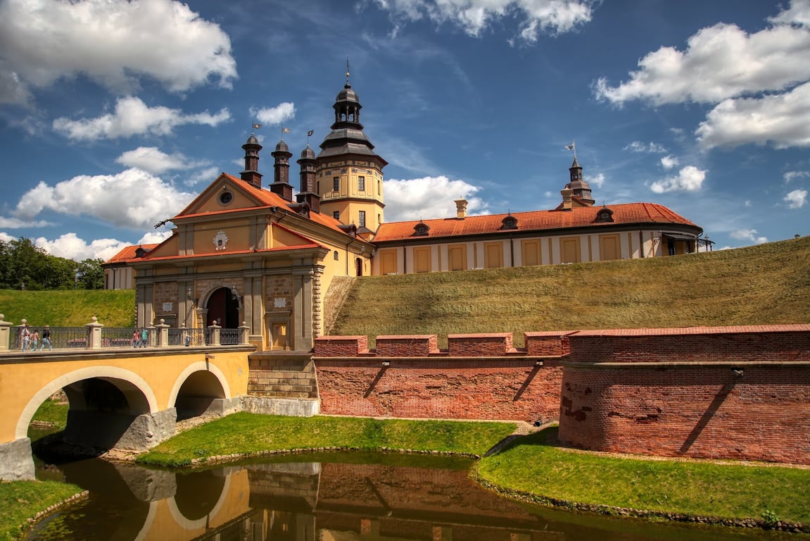 Nesvizh Castle Courtyard