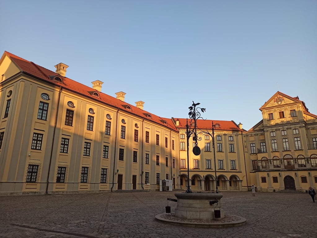 Nesvizh Castle Courtyard