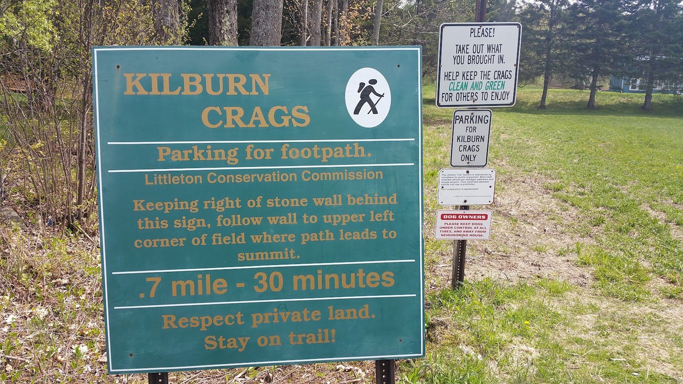 Kilburn Crags Trail Overlook