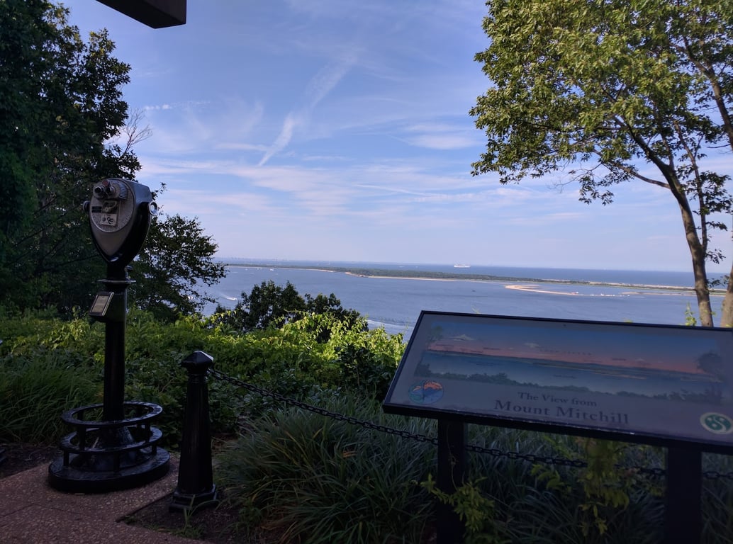 Mount Mitchill Scenic Overlook