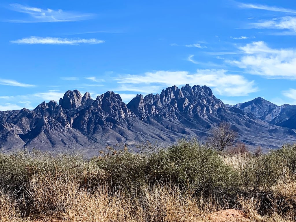 Organ Mountains Sunset