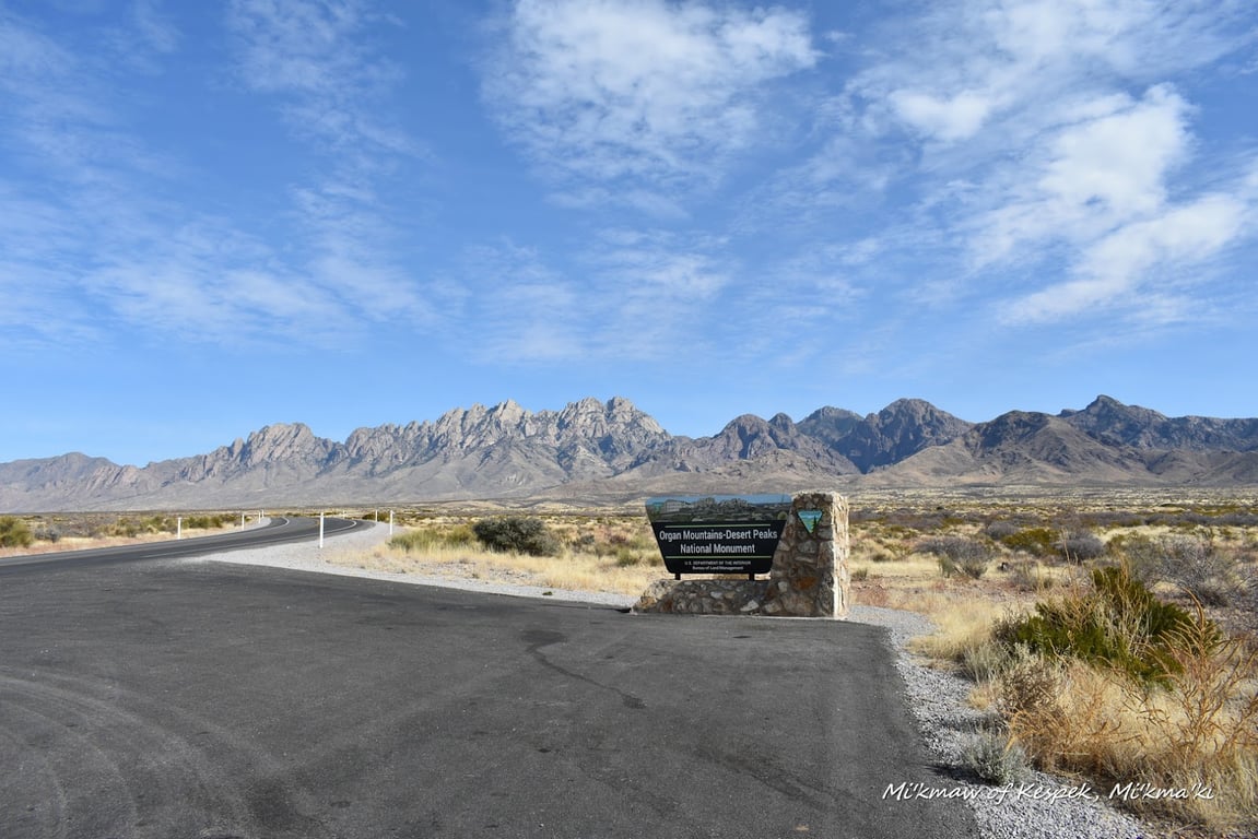Organ Mountains Sunset