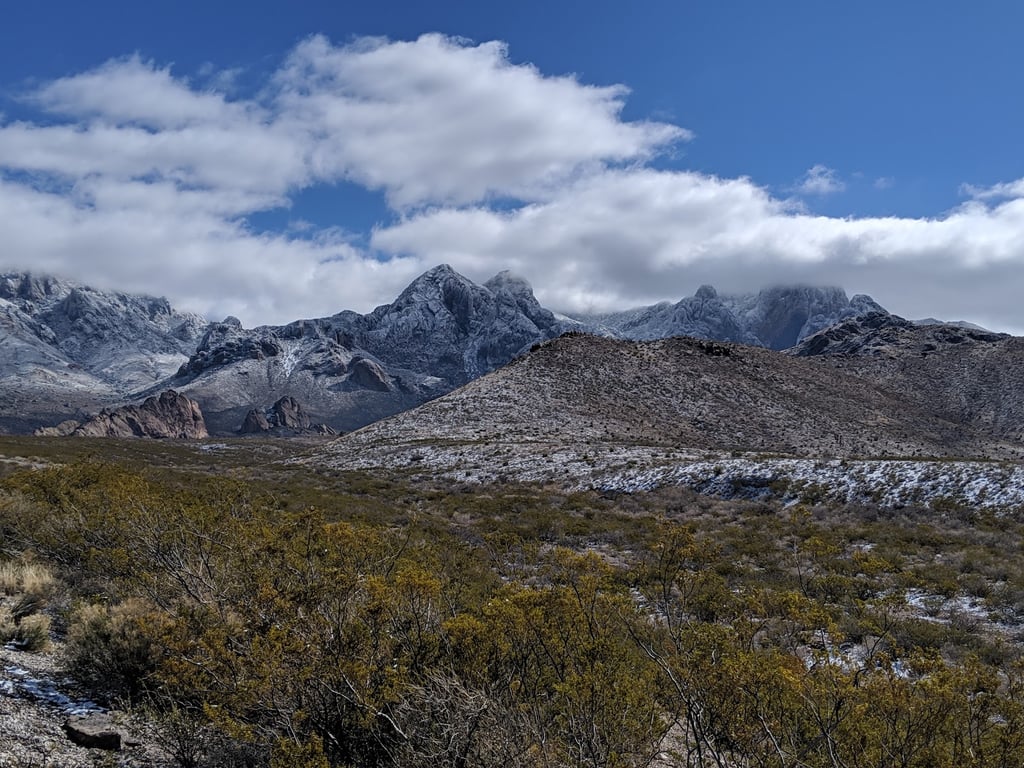 Organ Mountains Sunset