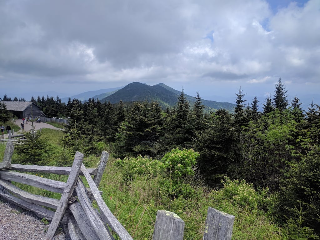 Mount Mitchell Observation Deck