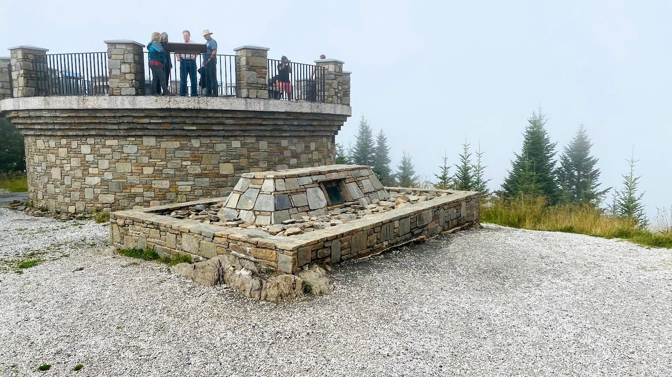 Mount Mitchell Observation Deck