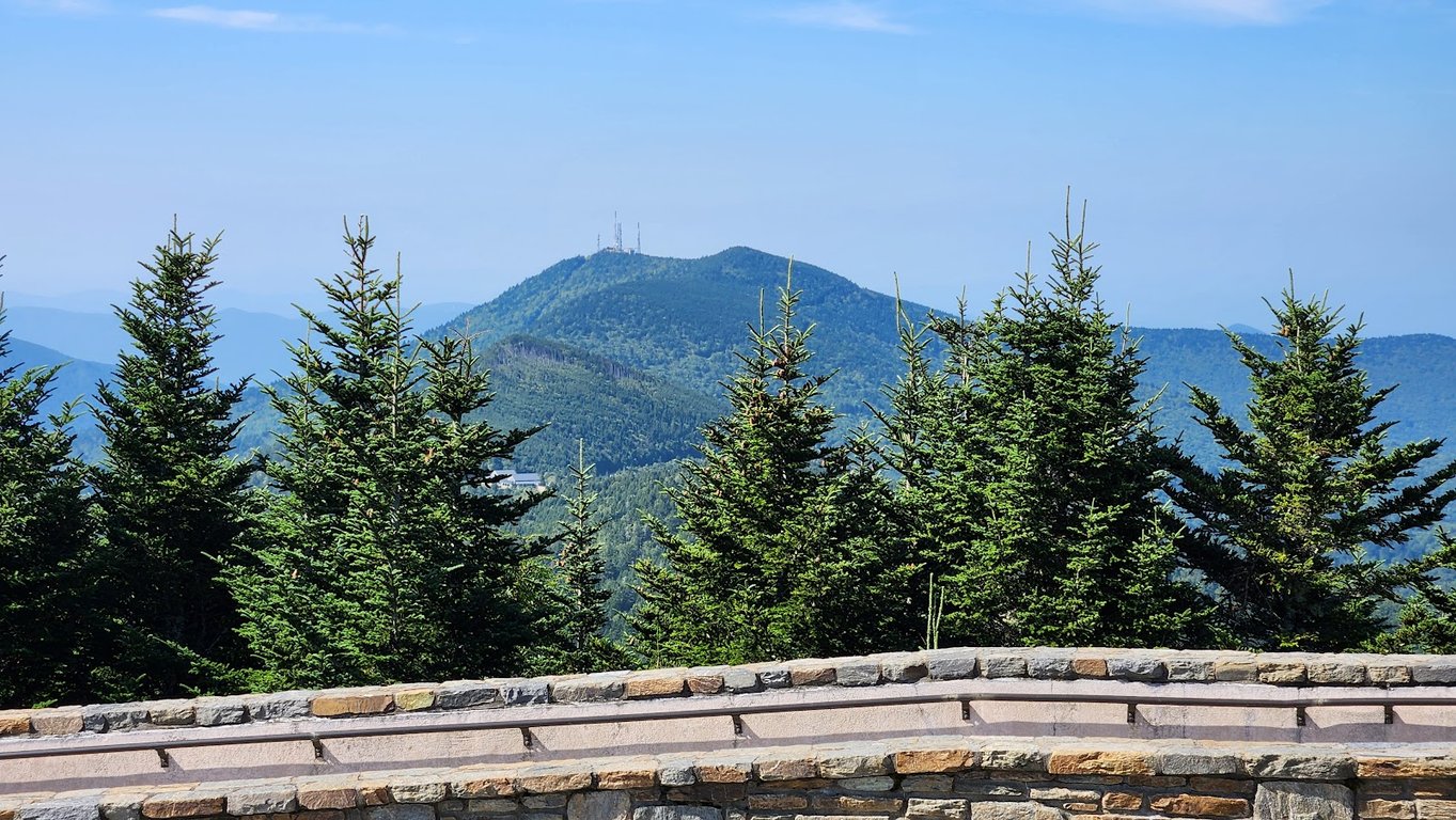 Mount Mitchell Observation Deck
