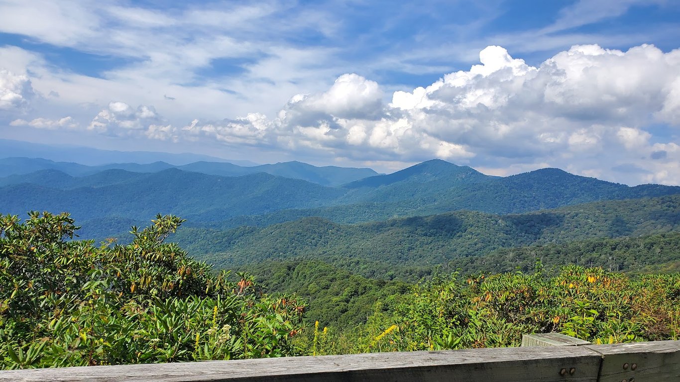 Mount Mitchell Observation Deck