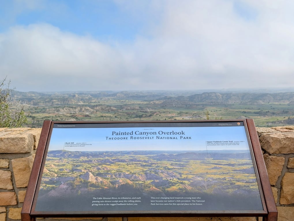 Painted Canyon Overlook