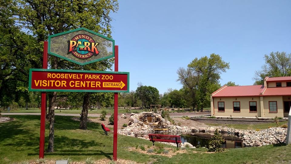 Roosevelt Park Zoo gardens