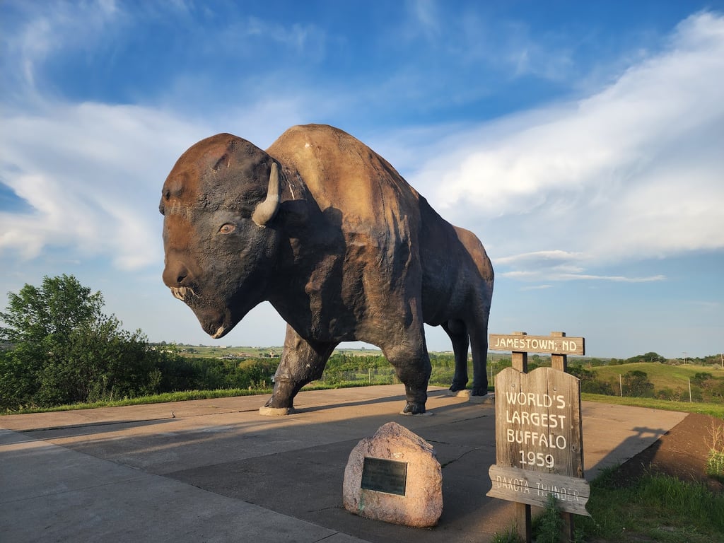 World's Largest Buffalo Monument