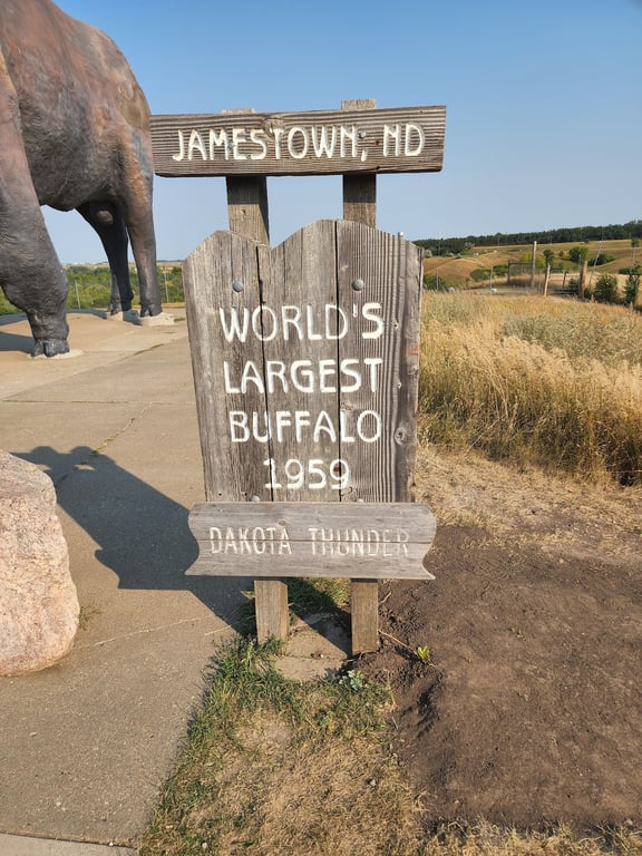 World's Largest Buffalo Monument