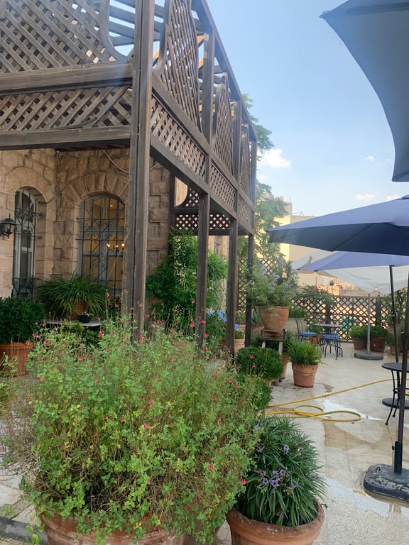 Soap House and scenic terrace