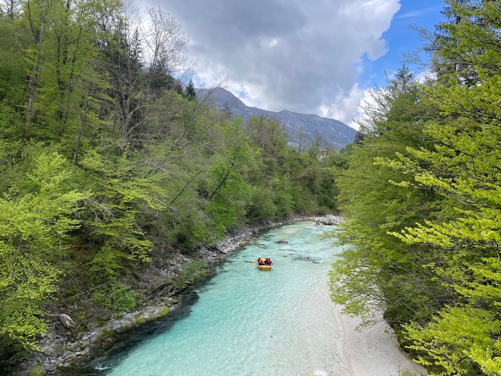 Soča River at Bovec