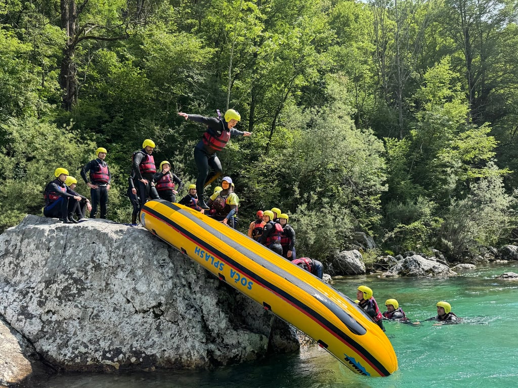 Soča River at Bovec