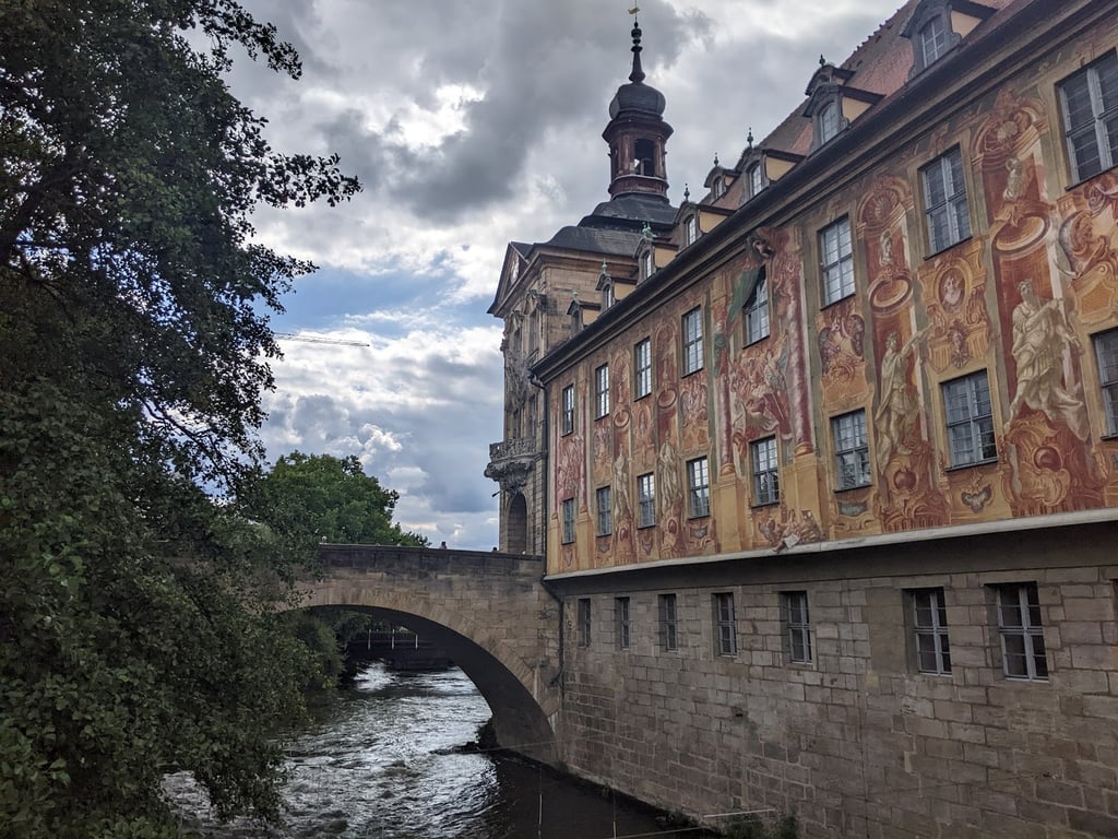 Old Town Hall on River