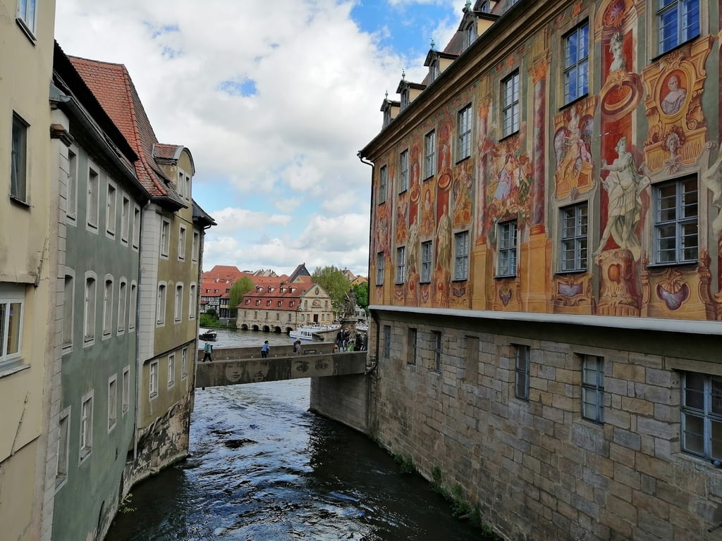 Old Town Hall on River