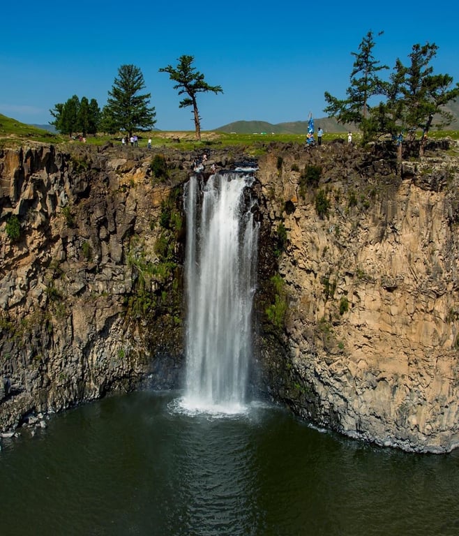 Orkhon Waterfall